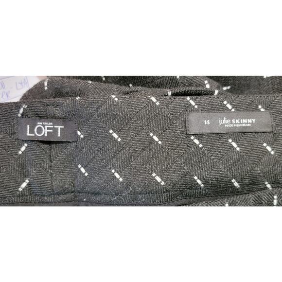 LOFT 14 Julie Skinny Work Pants - Picture 3 of 3